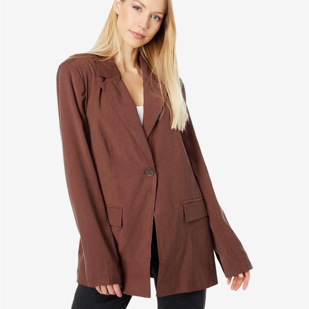 WeWoreWhat Women’s Brown Blazer/Jacket nwt